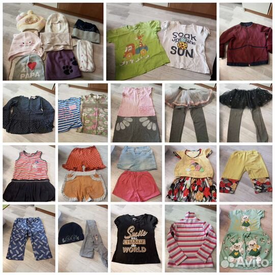 Пакет одежды для девочки 104 110