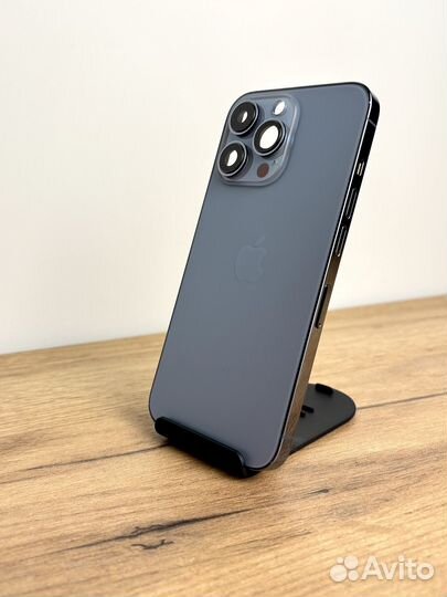 Корпус iPhone 13 Pro Голубой Оригинал Снятый