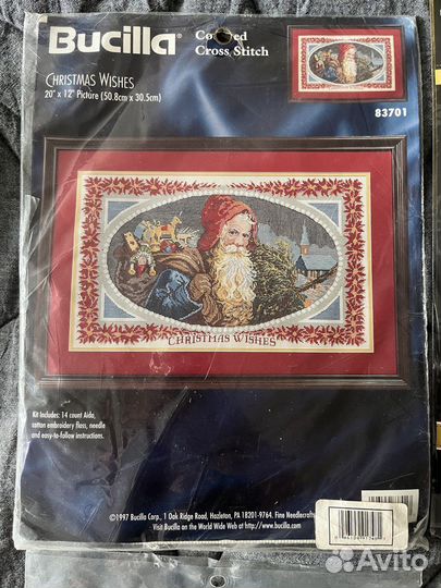 Bucilla наборы для вышивки