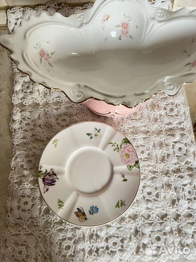 Чайная пара lefard и конфетница lefard