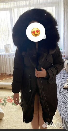 Парка меховая