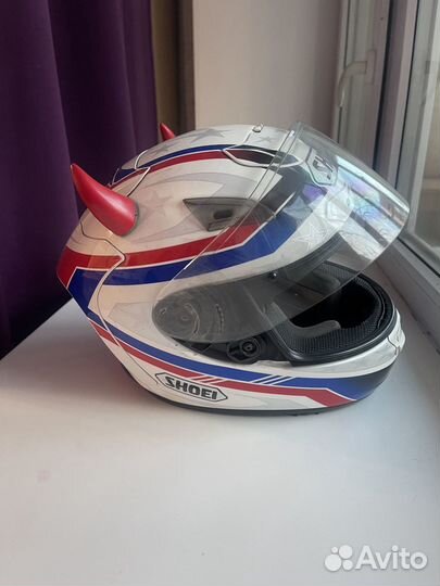 Шлем shoei X spirit с BT гарнитурой Sena