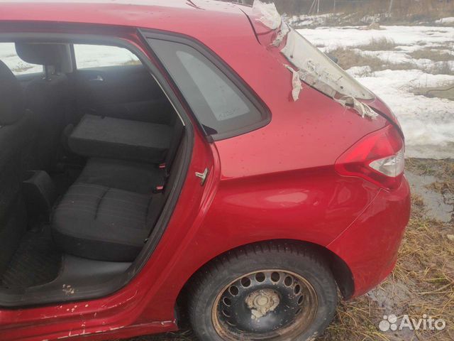 Крыло заднее левое ситроен С4б7