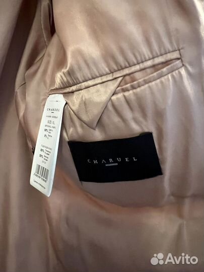 Новый пиджак charuel жакет шерсть XL размер 50