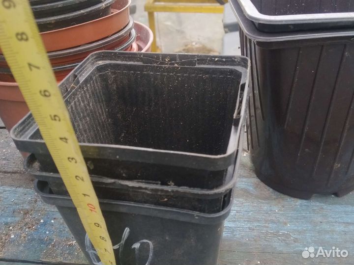 Цветочное горшки для рассады 30 шт