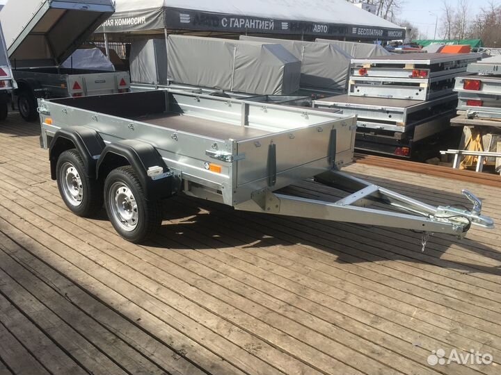 Прицеп сст 7132-16-Ш (2-ух осн.) (без тента и дуг