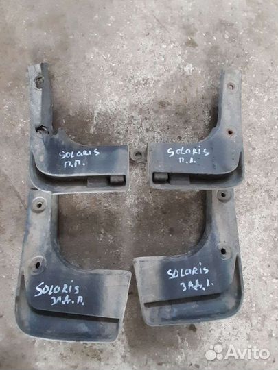 Брызговики Hyundai Solaris 2013