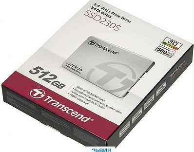 Transcend TS512gssd230S 512GB, 2.5" SSD, SATA3