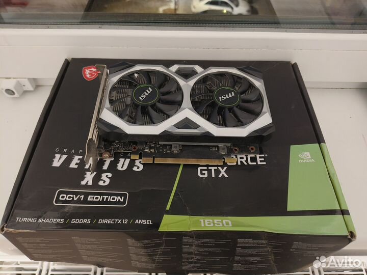 Видеокарта gtx 1650 4gb