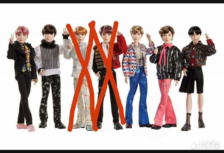 Коллекция кукол BTS