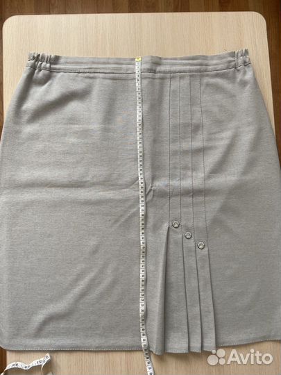 Юбка на лето светлая. 54 размер