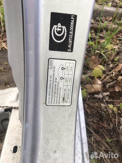 Порог кузовной Hyundai Solaris 1 (RB) 2010-2017г