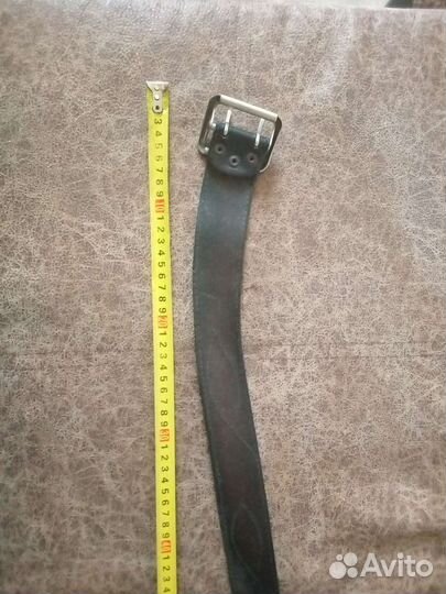 Ремень кожаный офицерский