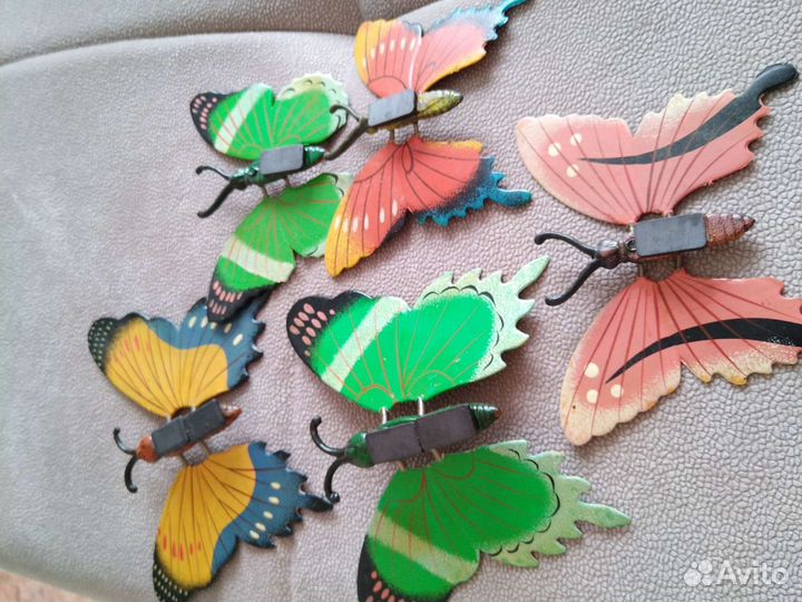 Бабочки магниты