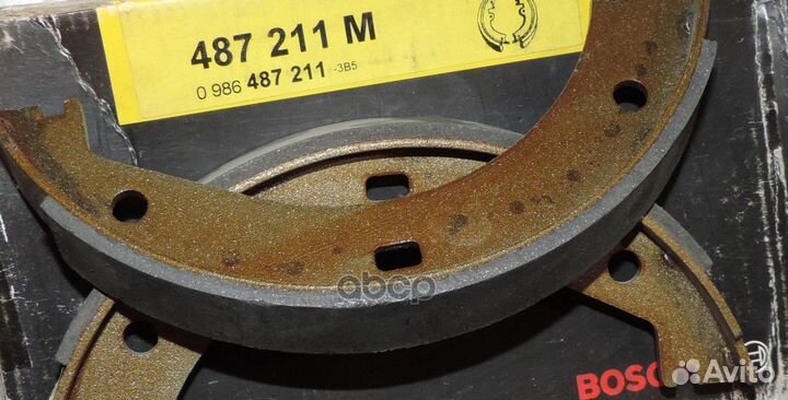 Колодки тормозные 0986487211 Bosch