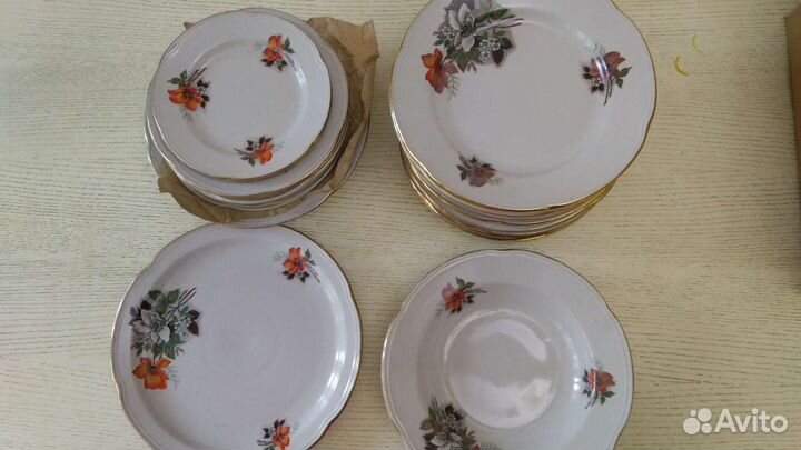 Столовая посуда фарфор