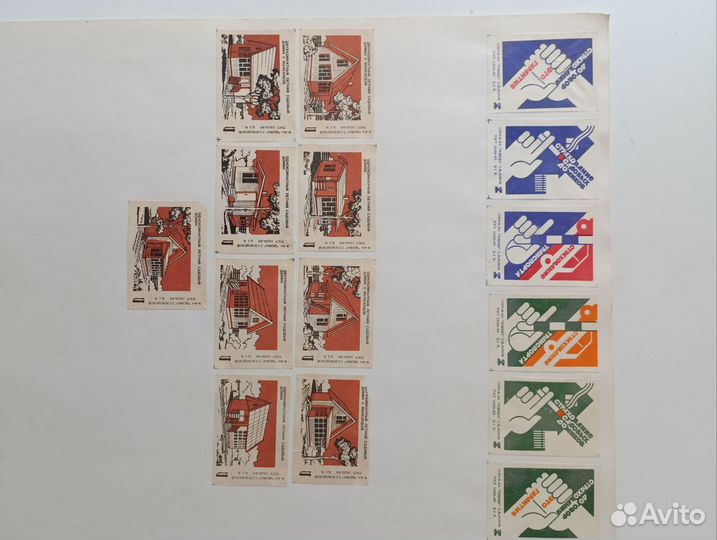 Спичечные этикетки наборы