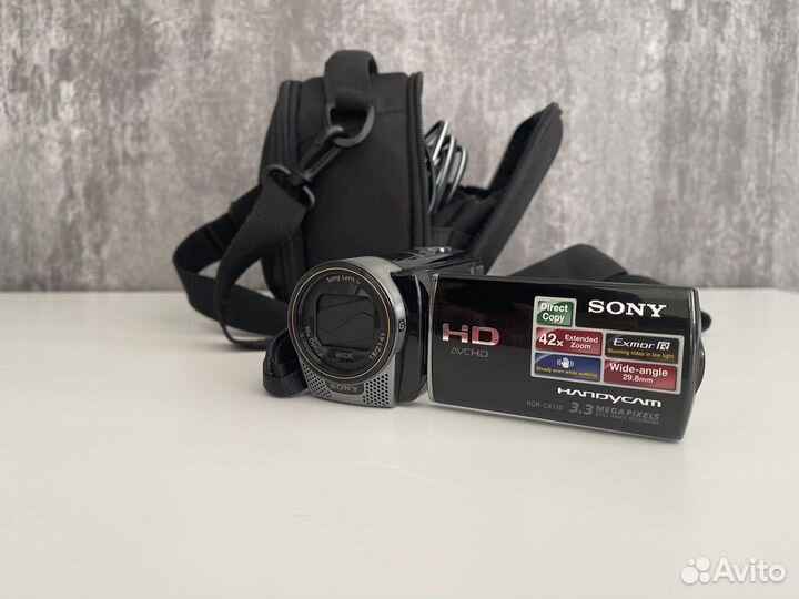 Видеокамера sony hdr-cx 130e