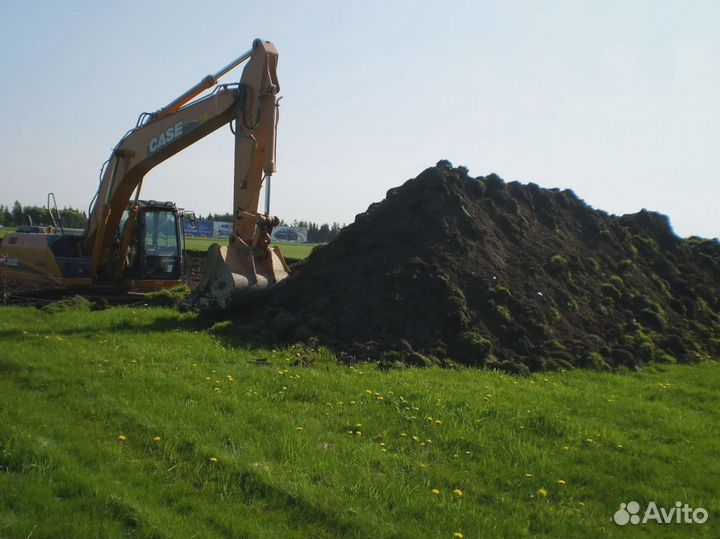 Грунт котлованный, плодородный, глина Доставка