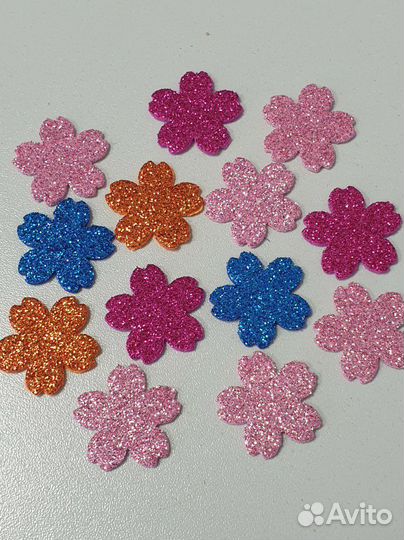 Вырубка из глитерного фоамирана для творчества