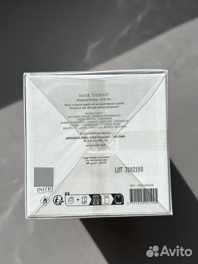 Initio musk therapy оригинал отливант распив
