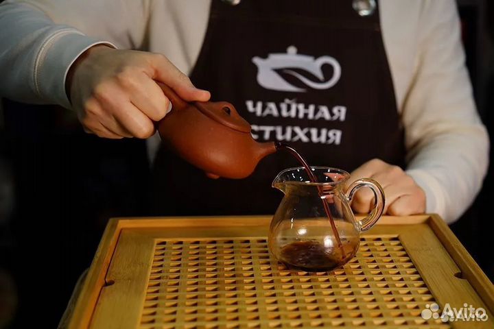 Китайский Чай Мощно Бодрит Шу Пуэр гунтин