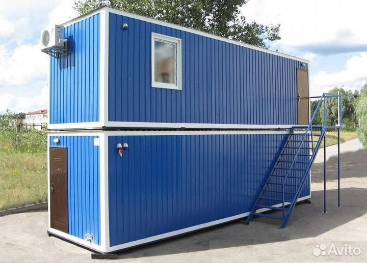 Модульное здание из блок - контейнеров с ндс