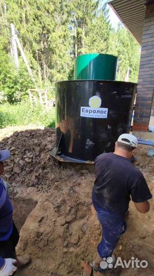 Установка септика под ключ за день