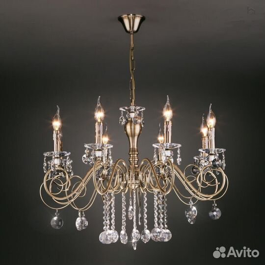 Подвесная люстра Eurosvet Ravenna 10104/8 античная