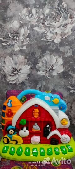 Игрушка развивающая, музыкальная Ферма