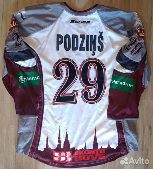 Игровые свитера Динамо Рига
