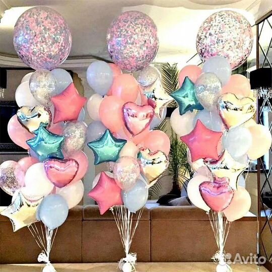 Воздушные композиции в Новом Городе