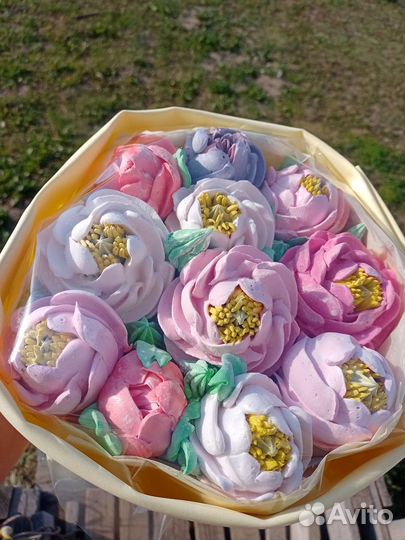 Букет из зефира