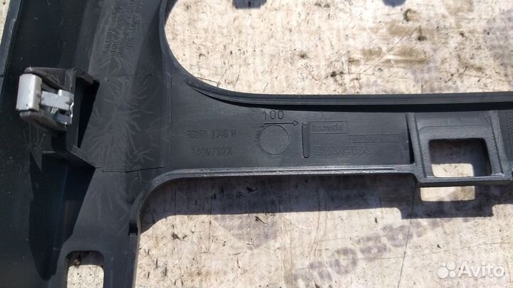 Накладка центральной консоли Renault Duster 4x4