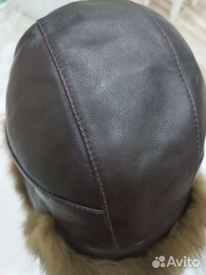 Шапка ушанка меховая