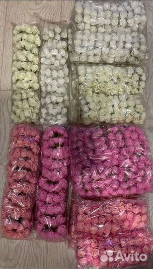 Розы из фоамирана