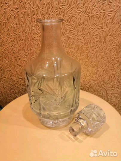 Графин хрустальный СССР