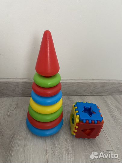 Развивающие игрушки пакетом или по отдельности