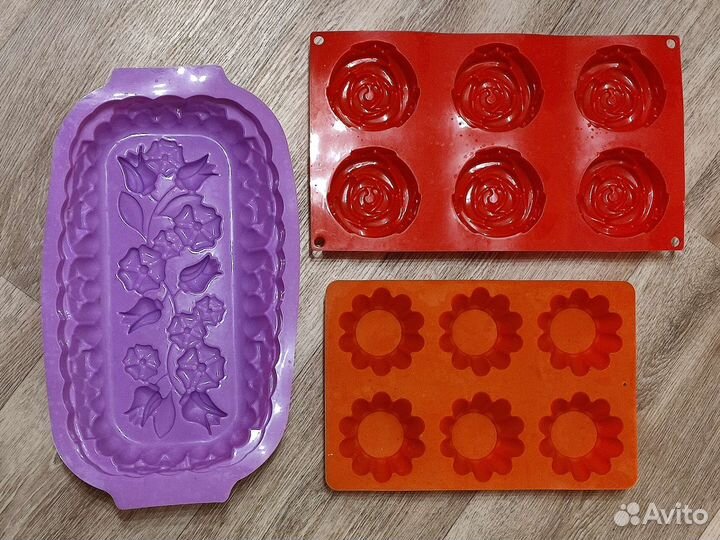 Форма силиконовая, для выпечки, оладий и яичницы