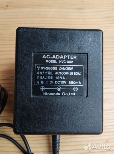 Блок питания Nintendo HVC-002