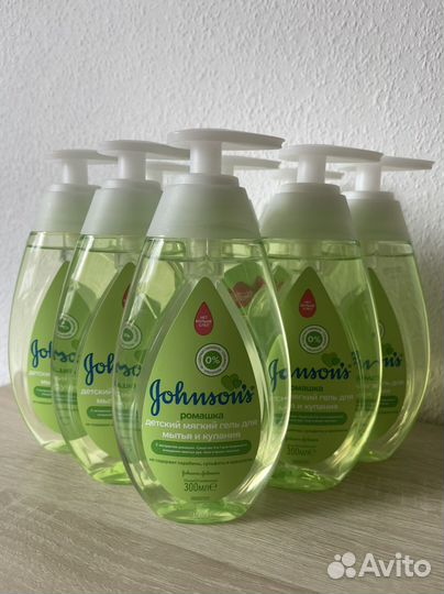 Детский шампунь/молочко Johnson’s Baby500/300/200