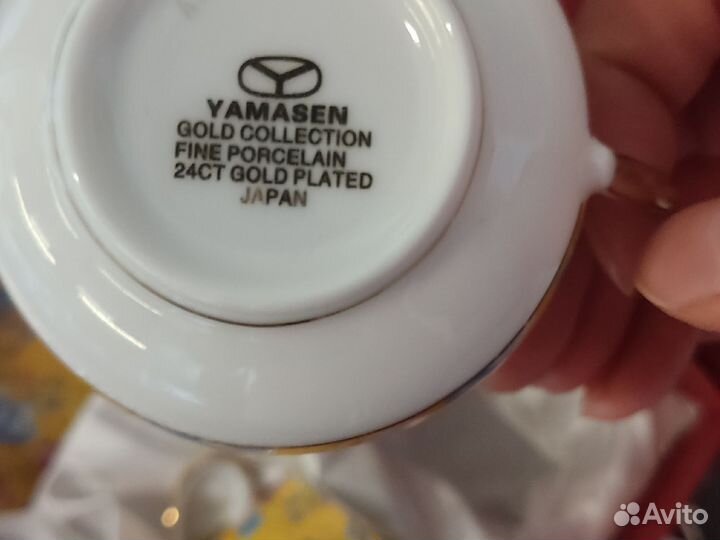 Кофейный сервиз Yamasen gold collection 24ct