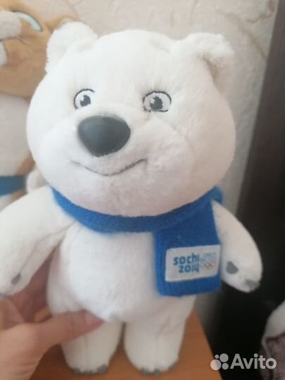 Мягкие игрушки- символ олимпиады