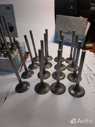 Клапана гбц впускной выпускной baw 1044/1065