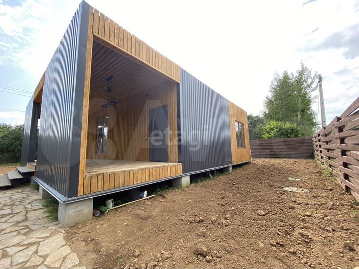 Дом 73,9 м² на участке 9 сот.