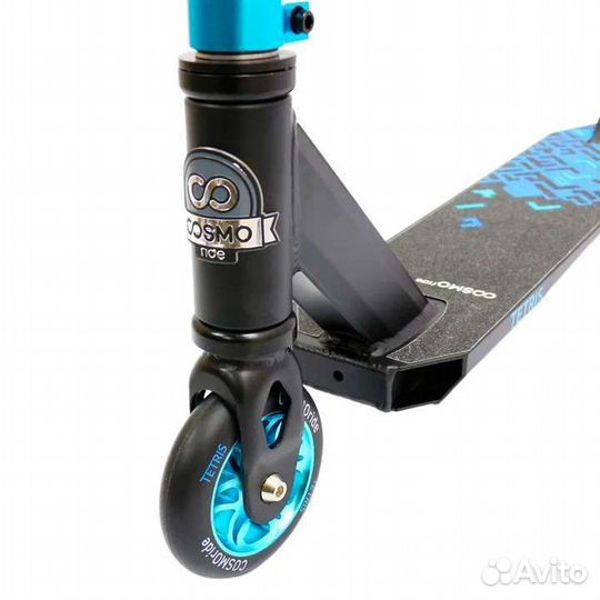 Самокат трюковой cosmoride tetris синий