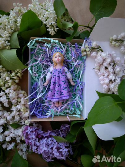 Ватные елочные игрушки