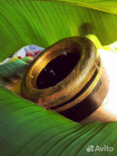 Горшок для цветов из арт-бетона