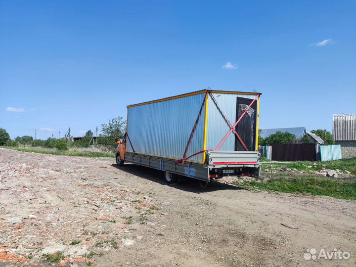 Грузоперевозки газель 6 - 8 метров
