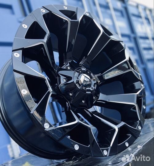 Диски fuel D576 20x10 5x127 ET-18 для wrangler